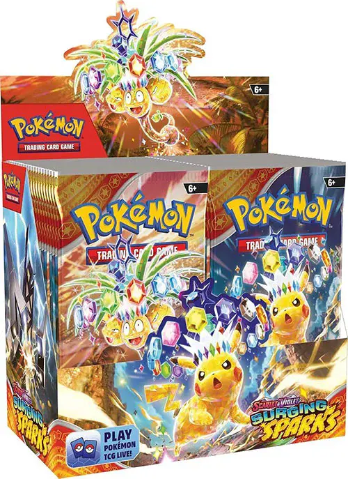 Pokémon Booster Display