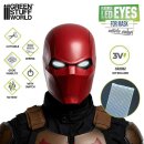 Green Stuff World - Flexible led eyes for mask - White