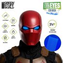 Green Stuff World - Flexible led eyes for mask - Blue