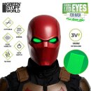 Green Stuff World - Flexible led eyes for mask - Green