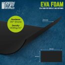 Green Stuff World - Cosplay Black EVA foam 2mm - Medium...
