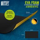 Green Stuff World - Adhesive EVA Foam 2mm Black