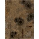 GameMat.eu - 44"x60" Double sided G-Mat: Inch Guide Quarantine and Fallout
