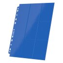 Ultimate Guard - 18-Pocket Pages Side-Loading (10) - Blue