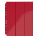 Ultimate Guard - 18-Pocket Pages Side-Loading (10) - Red