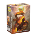 Dragon Shield - Standard Sizal Dual Art Sleeves - Fire...