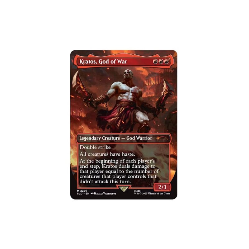 MtG Secret Lair x PlayStation – God of War: Greek Edition – Non
