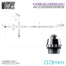 Green Stuff World - 0.3mm Airbrush Nozzle Cap for Mobius...