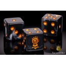 Baron of Dice - Retributors 16mm Square Corner Dice (25)