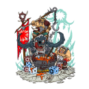 Baron of Dice - Premium Vinyl Stickers - Great Maw