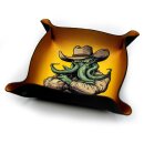 Playmats.eu - Dice Tray (22cm x 22cm) - Cowboy Cthulhu