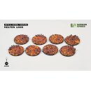 GamersGrass - Battle Ready Toppers - Molten Lava - Round...