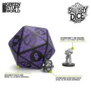 Green Stuff  World - Squishy D20 Dice - DRAGON
