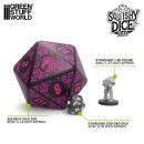 Green Stuff World - Squishy D20 Dice - UNICORN