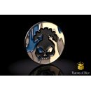 Baron of Dice - 40mm Objective Coin | Necromantic Skeleton