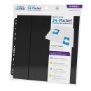 Ultimate Guard 24-Pocket QuadRow Pages Side-Loading Black...