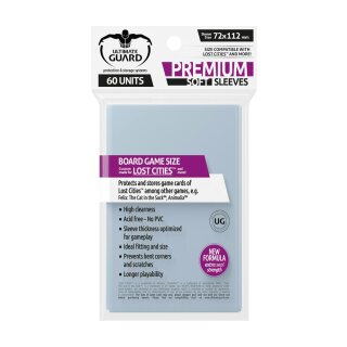 Ultimate Guard - Premium Sleeves for Board Game Cards Lost Cities (60)