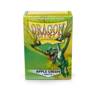 Dragon Shield - Standard Sleeves - Matte Apple Green (100 Sleeves)