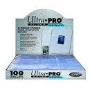 Ultra Pro - 9-Pocket Silver Series Pages (100 Pages)