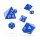 Oakie Doakie Dice RPG-Set Solid (7) - Blue