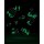 Oakie Doakie Dice D6 Dice Glow in the Dark - Biohazard 12 mm (36 Dices)