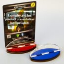 Blackfire Card Stands - Red/Blue (2 Pack)
