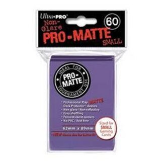 60 Ultra Pro: Pro Matte Small Purple