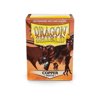Dragon Shield - Standard Sleeves - Matte Copper (100 Sleeves)