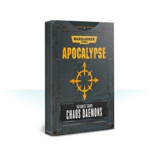 Warhammer 40k: Apocalypse - Datasheets: Chaos Daemons (English)