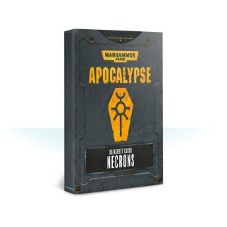 Warhammer 40k: Apocalypse - Datasheet Cards: Necrons (Englisch)