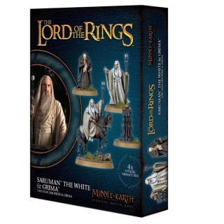 Middle Earth Tabletop - Saruman, the White & Grima