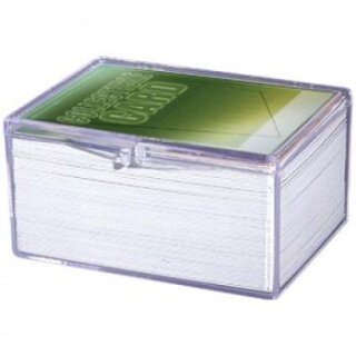 Ultra Pro Hinged Clear Box -  For 100 Cards