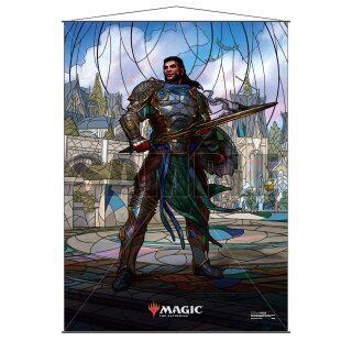 Ultra Pro - Stained Glass Wall Scroll Magic: The Gathering - Gideon