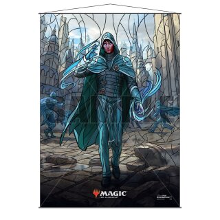 Ultra Pro - Stained Glass Wall Scroll Magic: The Gathering - Jace