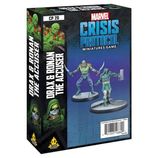 Marvel Crisis Protocol: Drax and Ronan The Accuser - Englisch