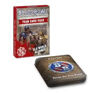 Blood Bowl Old World Alliance Team Card Pack (Englisch)