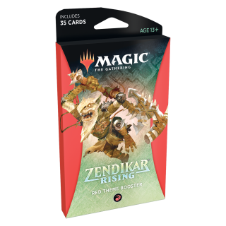 Zendikar Rising Theme Booster Pack - English - Red