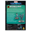 Marvel Crisis Protocol: Mystique and Beast - Englisch