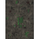 GameMat.eu - 44"x60" Double sided G-Mat: Chem Zone and Lost World