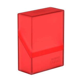 Ultimate Guard - Boulder Deck Case 40+ Standard Size - Ruby