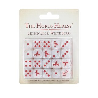 The Horus Heresy - White Scars Legion Dice