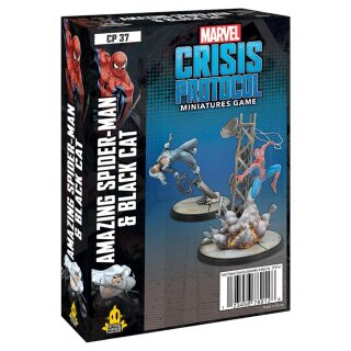 Marvel Crisis Protocol: Spider-Man & Black Cat Pack - Englisch
