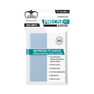 Ultimate Guard - Precise-Fit Sleeves Standard Size Transparent (100)