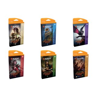 Innistrad: Midnight Hunt Theme Booster Packung - Englisch - Set (Jeder Theme Booster 1x)