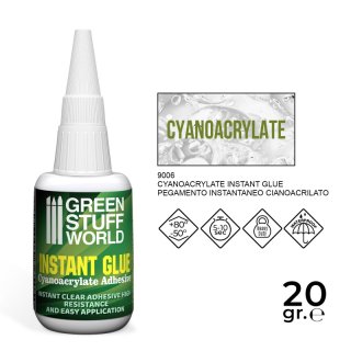 Green Stuff World - Cyanocrylate Adhesive 20gr.