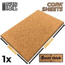 Green Stuff World - Cork Sheet in 5mm