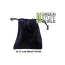 Green Stuff World - Velvet Black POUCH with Drawstrings