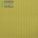 Green Stuff World - ABS Plasticard - SMALL RECTANGLES Textured Sheet - A4
