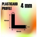 Green Stuff World - ABS Plasticard - Profile ANGLE-L 4mm
