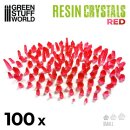 Green Stuff World - RED Resin Crystals - Small